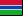 Bandeira do Gambia
