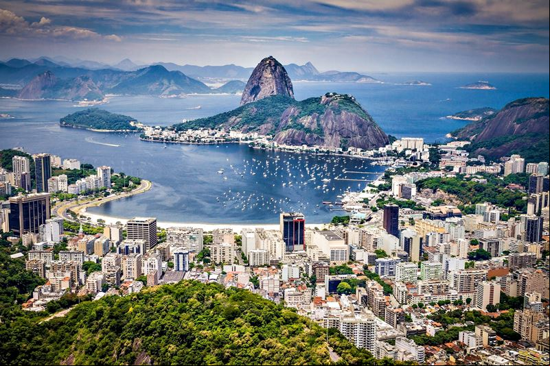 Destinos de viagem - Enseada de Botafogo - Morro do P
